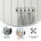 Flash Furniture 24" Whitewashed Wall Mount Coat Rack with Hooks HFKHD-GDI-CRE8-332315-GG - alternate 7